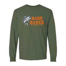 Load image into Gallery viewer, Bass Babes Cotton LS Tee