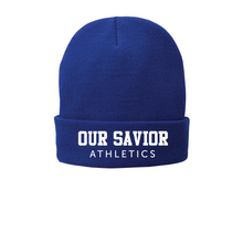 Load image into Gallery viewer, Our Savior Fleece Beanie
