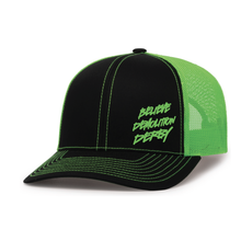 Load image into Gallery viewer, Believe Pulling Trucker Snapback - Demolition Derby