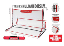Load image into Gallery viewer, Fast Pass Rebounder Soccer Trainer 6&#39;x4&#39;
