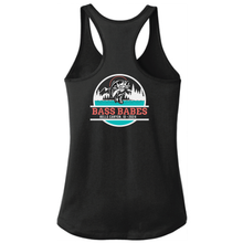 Load image into Gallery viewer, Bass Babes Heritage Blend Racerback Tank
