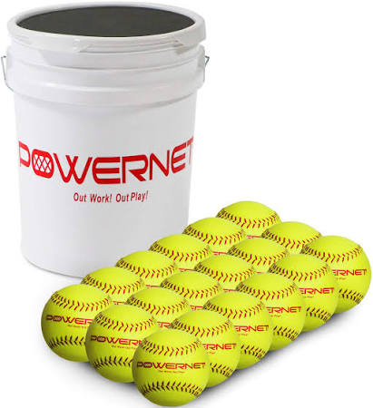 Bucket 18 Softballs